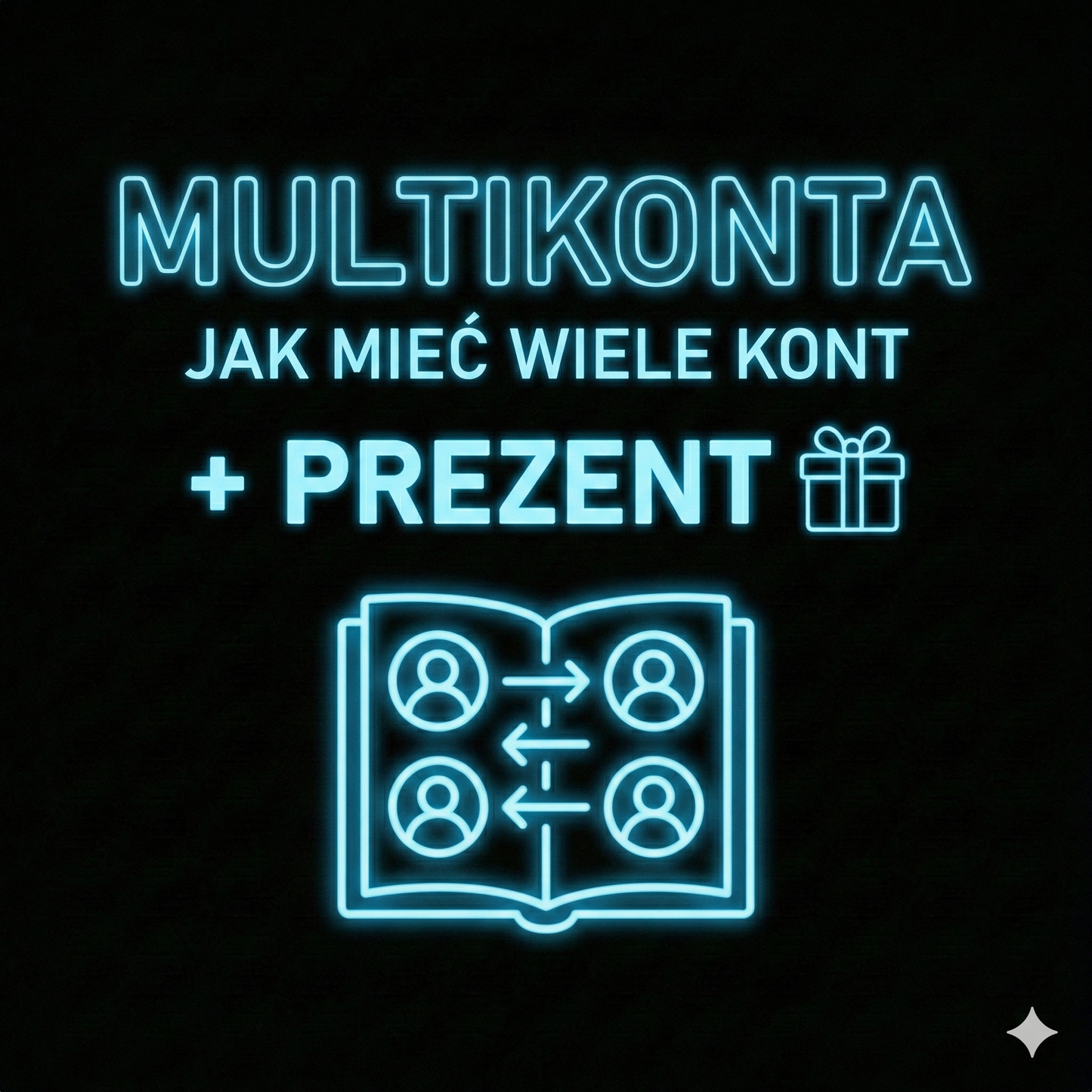 Multikonta - jak posiadać wiele kont + Prezent🎁