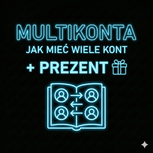 Multikonta - jak posiadać wiele kont + Prezent🎁